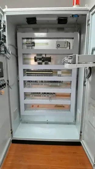 Armoire de commande PLC avec IHM, automatisation industrielle